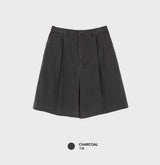 Look Stubbo Pigment Pintuck Back Banding Cotton Shorts