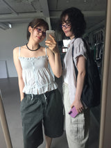 ホイールカーゴバミューダパンツ (3color)