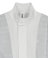 Layered Sheer Blouson / Off White