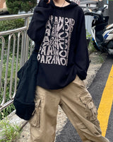 ノイドレタリングフーディー
