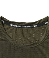 Air Vent Solid T-Shirt (Khaki)