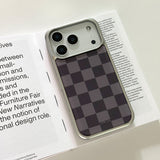 SUN CASE GRAPHIC CHECKER BOARD DEEP GRAY