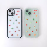 アップルファームフォンケース (glass bumper)