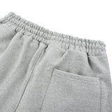 MVR ハートロゴワイドスウェットパンツ グレー