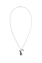 Dark rabbit necklace