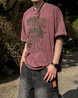 Draw Pigment Short Sleeve Tee​