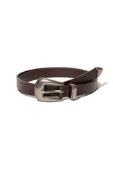 BL018 Setup Western Unisex Leather Belt 18 mm (2 Colors)