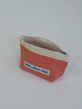 lss basic pouch (S size) _ peach