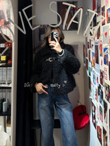 Fuckle Up Fluffy Jacket - 2 colours