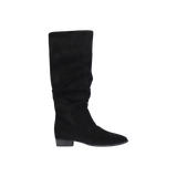 BOHEMIAN SUEDE RUCHED BOOTS