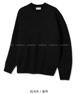 nade Alpaca Overfit Wool Round Knit