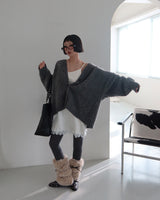 Strap fur leg warmer