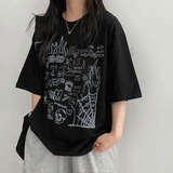 Epit ドゥードゥル半袖Tシャツ