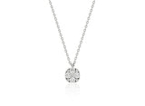 26SS★ Essence Silver Moissanite Floria Necklace