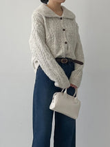 [Brushed Lining] 575 wide denim pants