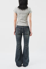 (W) Petti Low Bootscut Denim (2color)