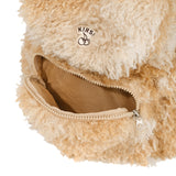 CHERRY FUR MINI BACKPACK [BROWN]