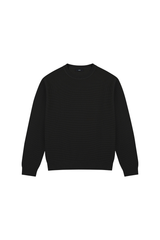 Waffle Knit Crewneck Sweater