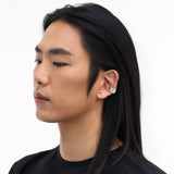 【MADE】メンズボウルイヤーカフ 光沢