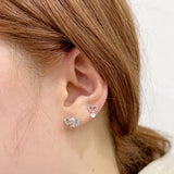[SET] Drop Ribbon Angel Star Piercing