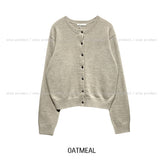 [U-BASIC/wool30%] Autumn デイリーラウンドカーディガン