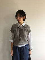 マークストライプシャツ (3color)
