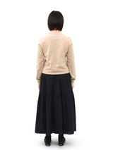 1/2 S.T.C. ライティングロゴロングスリーブ (BEIGE)