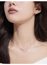 Seven star agate necklace