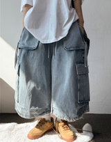 D-RING ZIPPER CARGO Bermuda