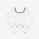 エレンカットカラーブロッキングTシャツ
