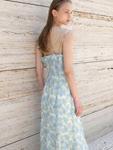 (OP-6293)ELLIE SLEEVELESS PRINT DRESS