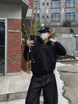 コルネ バックル クロップドフーディー2C