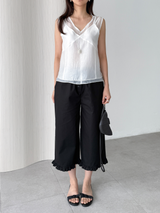 powdery layered blouse (4color)