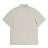 25SS テリーロゴエンボショートスリーブカラーTシャツ ライトベージュ