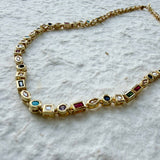 Gem Sequence Necklace