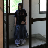 アーカイブロゴTシャツ-ネイビー