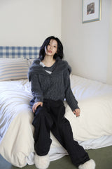 アリコシャーリングボタンTシャツ