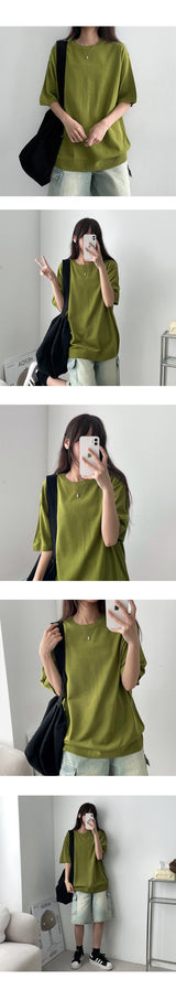 Dante Daily Round Short-Sleeved Knitwear