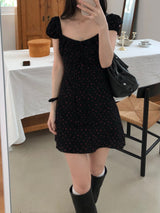 Dear Flower Mini Dress (2 colors)
