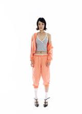 Capri Sweat Pants [Grapefruit]
