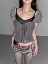 mikasa mesh top (3 color)
