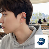 ユニセックス CHUNKY イヤーカフ｜ピアス穴不要・軽量・ミニマルデザイン Unisex Bold Couple Ear cuff
