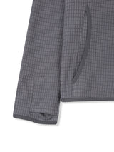 Grid Slash Zip Up