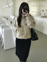 Luca Washed Cotton Jacket (2 colors)