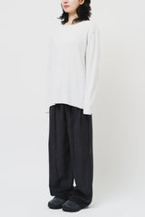 (W) キュプラワイドパンツ (3color)