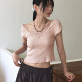 ノッター ダブルレーススクエア半袖Tシャツ
