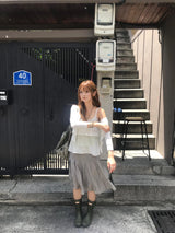 momo flower layered sleeve