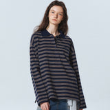 SIGNATURE LOGO STRIPE PK SLEEVE_NAVY