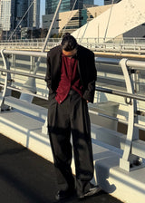 シングルクロップジャケット（3COLOR）