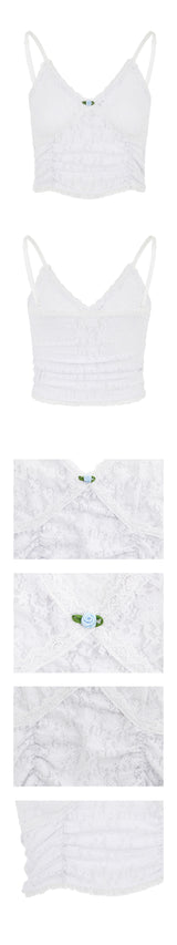ローズノースリーブ IN WHITE  (Coordination products are purchased separately)